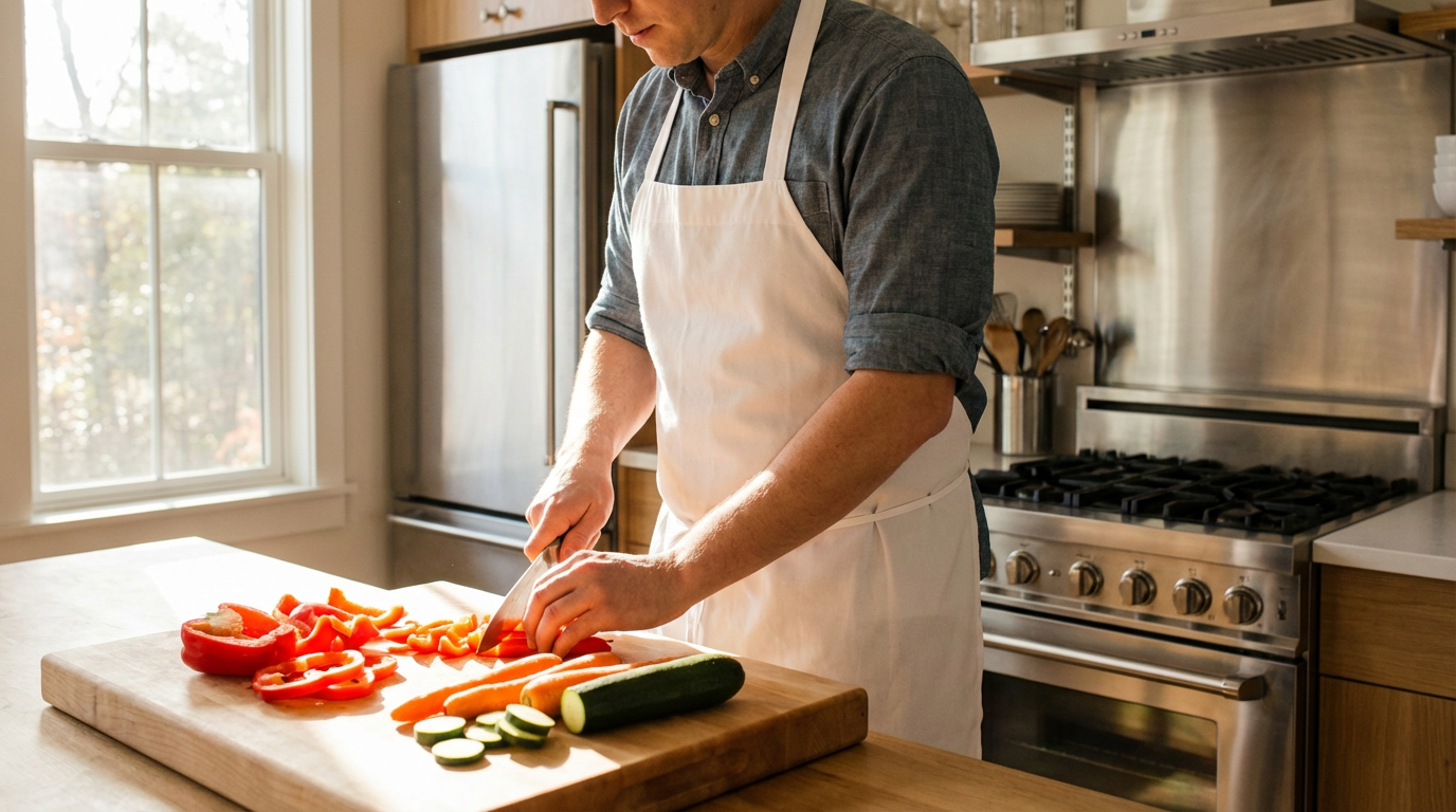 Unser professionelles Küchenteam bei der Arbeit