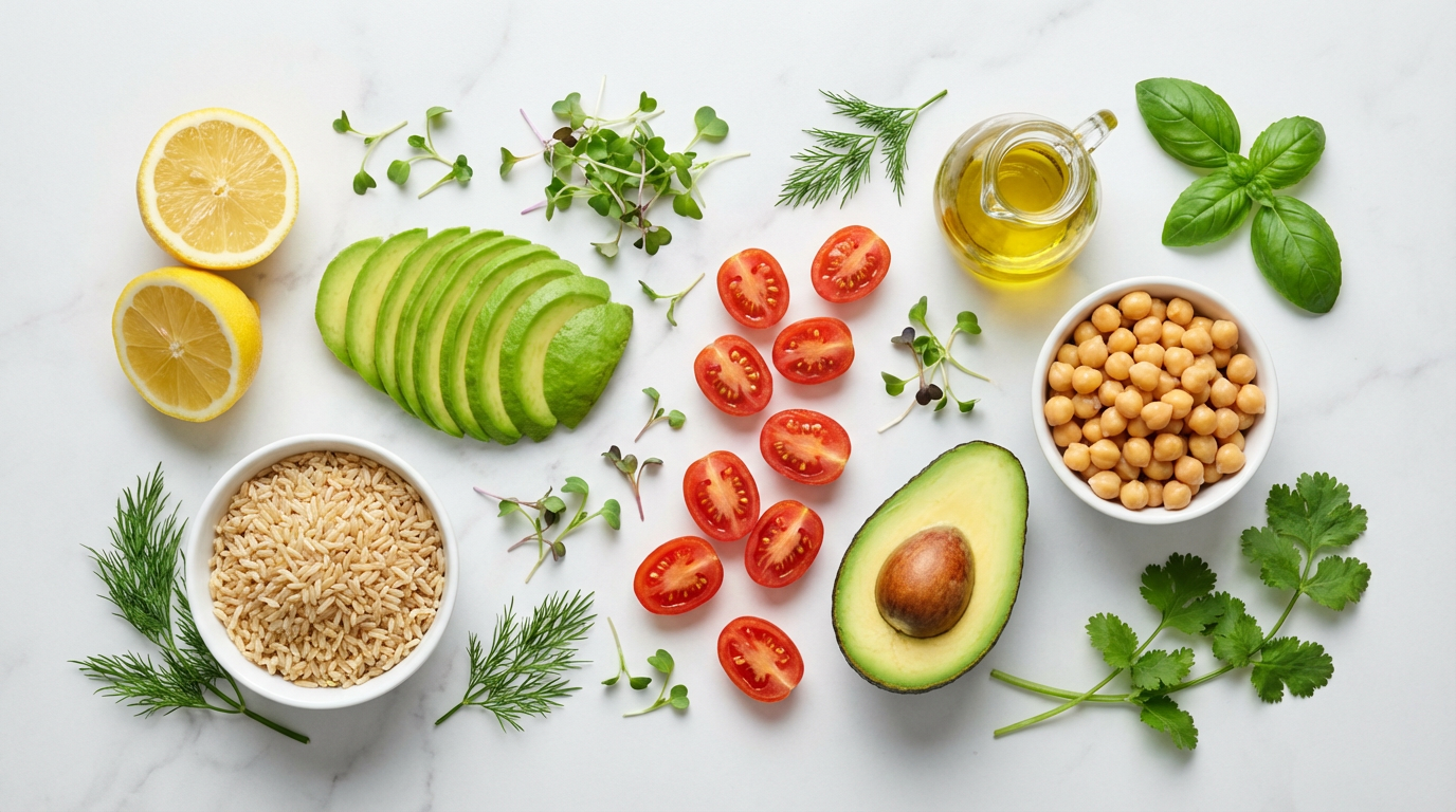 Frische Zutaten werden in der Smart Meals-Küche sorgfältig verarbeitet