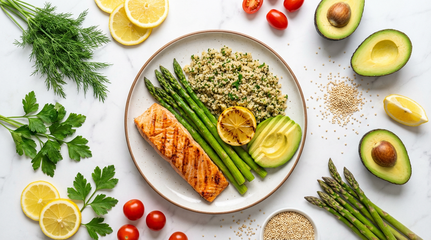 Herzgesunde Mahlzeiten, frisch zubereitet